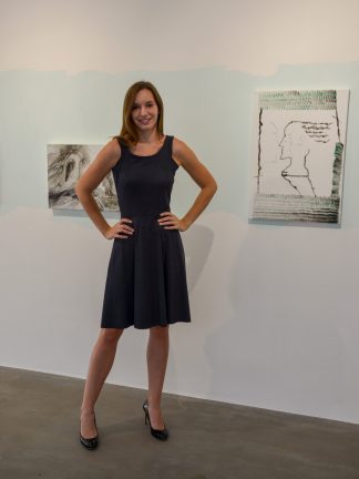 Dress with A-line skirt / Šaty s áčkovou sukní